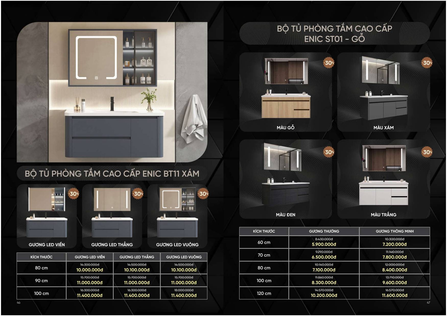 Bảng giá và Catalogue Thiết bị vệ sinh thông minh ENIC /Page 23